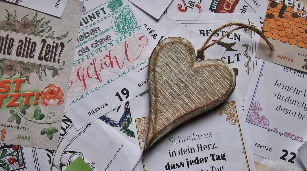 Sprüche-Kalender Banner